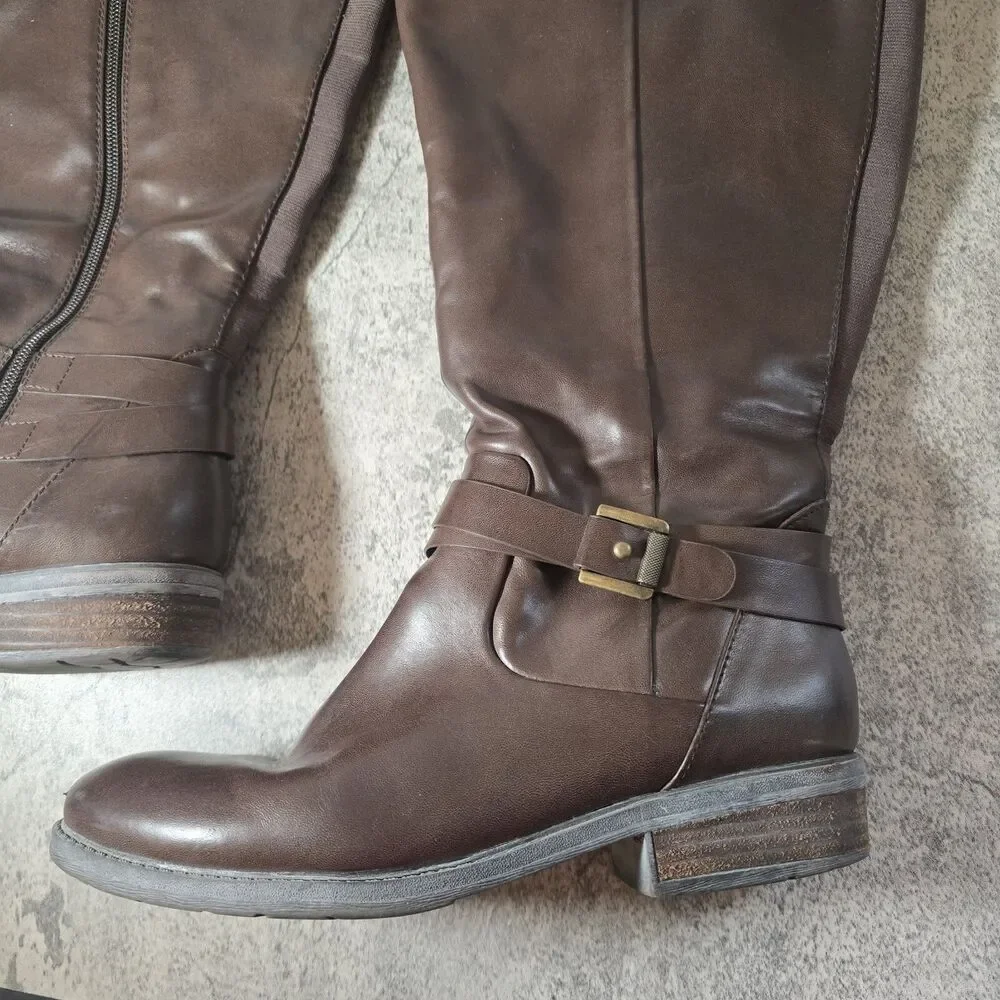 Baretraps Autumn Riding Boots Yvonna - Dark Brown Size 8.5M